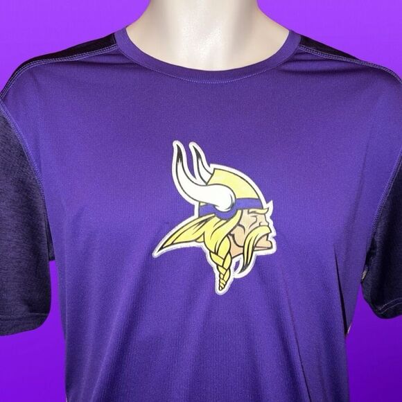 NFL MN Vikings Majestic Cool Base T Shirt Size Large #31 - Picture 2 of 5